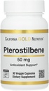California Gold Beslenme Pterostilbene, 50 mg, 30 Veggie Capsules