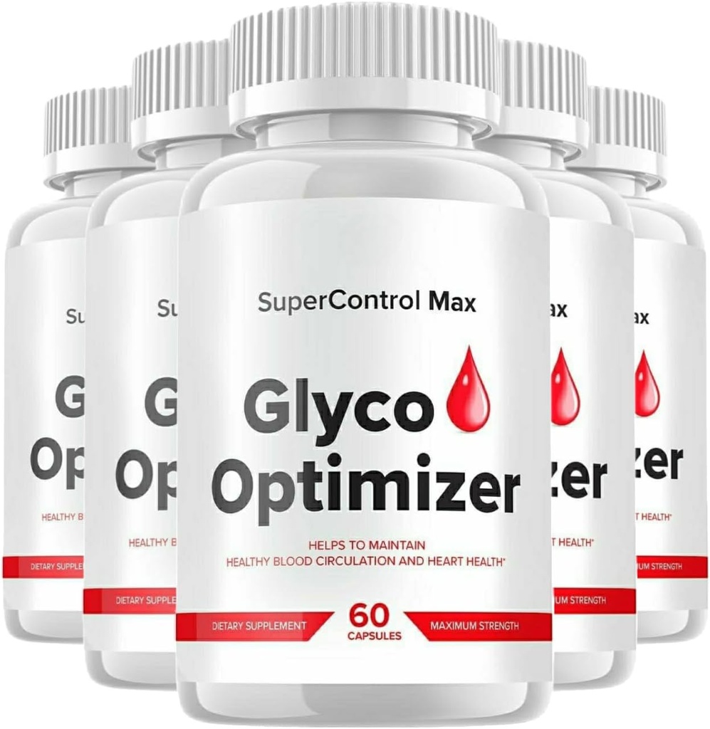 Mega Hits Super Control Max Glycogen Support Capsules Supplement - Super controlmax Optimizer, Super Control Max, SuperControl Max - 300 Capsules, 5 Pack Pack