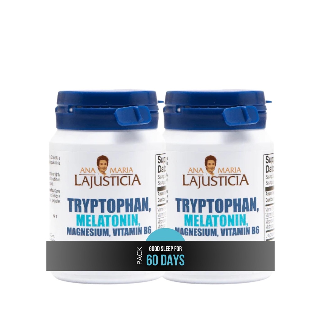 ANA MARIA LAJUSTICIA TRYPTOPHAN,MELATONIN, MagnezyumVitamin B6-60TABS (2)
