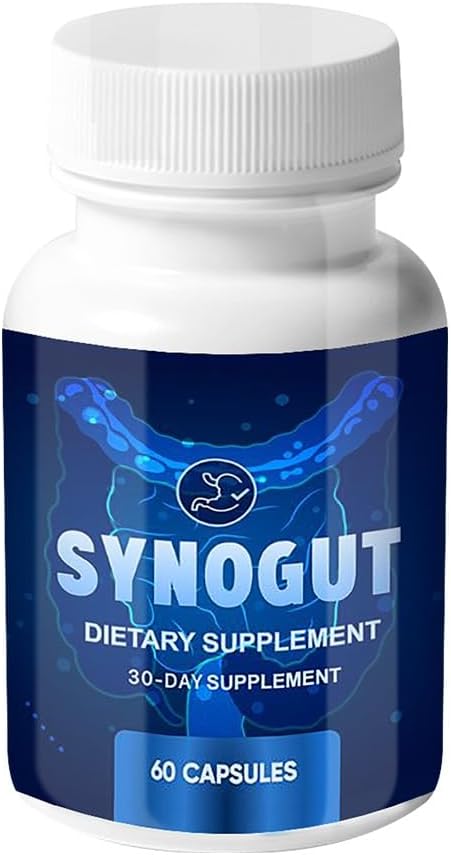 Synogut - Digestive Support Gut Health (60 Capsules - 1 Ay Supply) için Synogut Pills