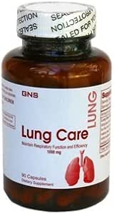 GNS Super Strength Lung Care, All Natural, 1000 mg, 90 Capsules, Special Herbal Formula!