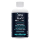 Sağlık Mantıkları Siyah Tohum Yağı | Omega 6 & Omega 9 | Saf Cold Pressed Black Cumin Tohum Yağı Respiratory, Digestive ve Immune Health | 6 fl ozz