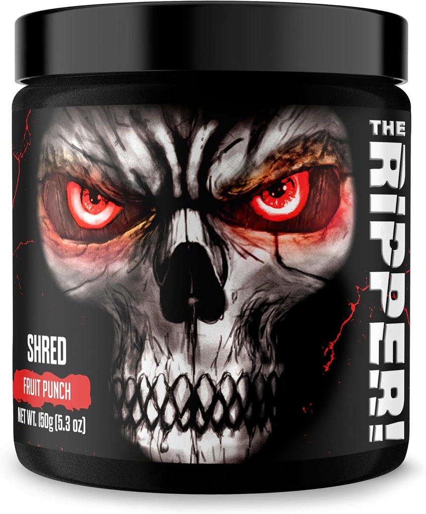 JNX SPORTS The Ripper! Termogenik Fat Burner - Meyve XL 30 Hizmetler | Gelişmiş Hızlı Termogenetik Pre-Workout, Appetite Suppressant for Men & Women