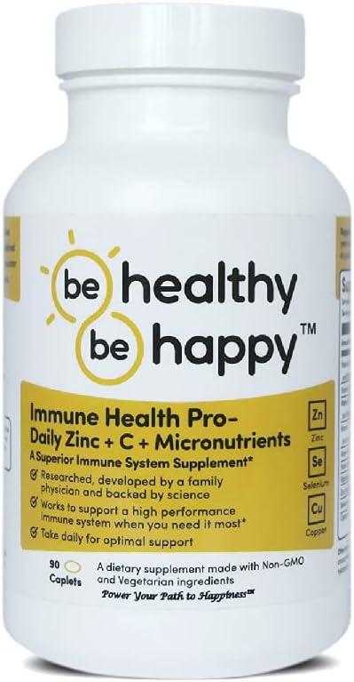 Sağlıklı ol! Mutlu ol! Immune Health Pro – Daily çinko + C + Micronutrients Enfeksiyon Superior Immune System Supplement