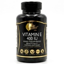 Cocó Mart N.M.D Natural Vitamin E 400 IU-Mixed Tocopherols, Beauty Ally, 3 Ay Supply - Gluten Free, Paleo Dostu, Süt Free, Keto Friendly, GMO Free, 100 Softgels