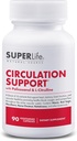 Circulation Support - Hawthorn Berry, Ginkgo Biloba, Butcher's Broom, Horse Chestnut, L-Arginine & Ginger Root | Sağlıklı Kan, Oksijen & Nutrient Flow | Tamam - 90 Capsules