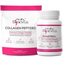 Annatrol Bone Support & FORTIBONE Collagen, w/TIGEL, VERISOL ve TENDOFORTE - Tamam Bone, Joint, Skin, Hair, Nails & Metabolic Support | 1 Ay Supply (Pouch, 401.7G)