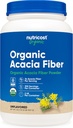 Nutricost Organic Acacia Fiber Powder (2 LB) - USDA Certified Organic, Μη ΓΤΟ, Χωρίς γλουτένη