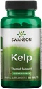 Swanson Premium Brand Kelp - Φυσική πηγή ιωδίου που υποστηρίζει την υγεία του θυρεοειδούς - Ορυκτό συμπλήρωμα w / Ιώδιο Πηγή Τυποποιημένη 0, 4% - (250 δισκία, 225mcg Κάθε)