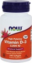 Şimdi Gıdalar, (2 Pack) D-3 Yüksek Potency, 2,000 IU, 240 Softgels