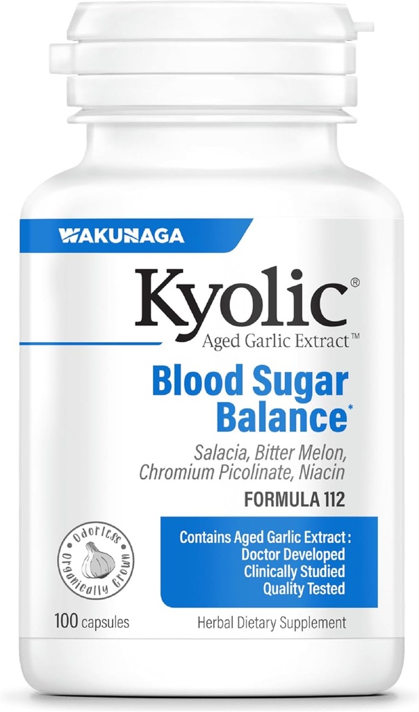 Kyolic Aged Garlic Extract Formula 112, 100 Κάψουλες