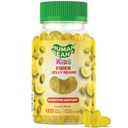 Çocuklar için Fiber Jelly Bean Gummies, Fiber Supplements for Digestive Health, Vegetarian Fiber Gummy 120 Jellybeans
