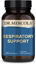 Dr. Mercola Respiratory Support Diyetary Supplement, 30 Hizmet (60 Capsules), Antioksi & Immune Support, Non GMO, Soy Free, Gluten Free