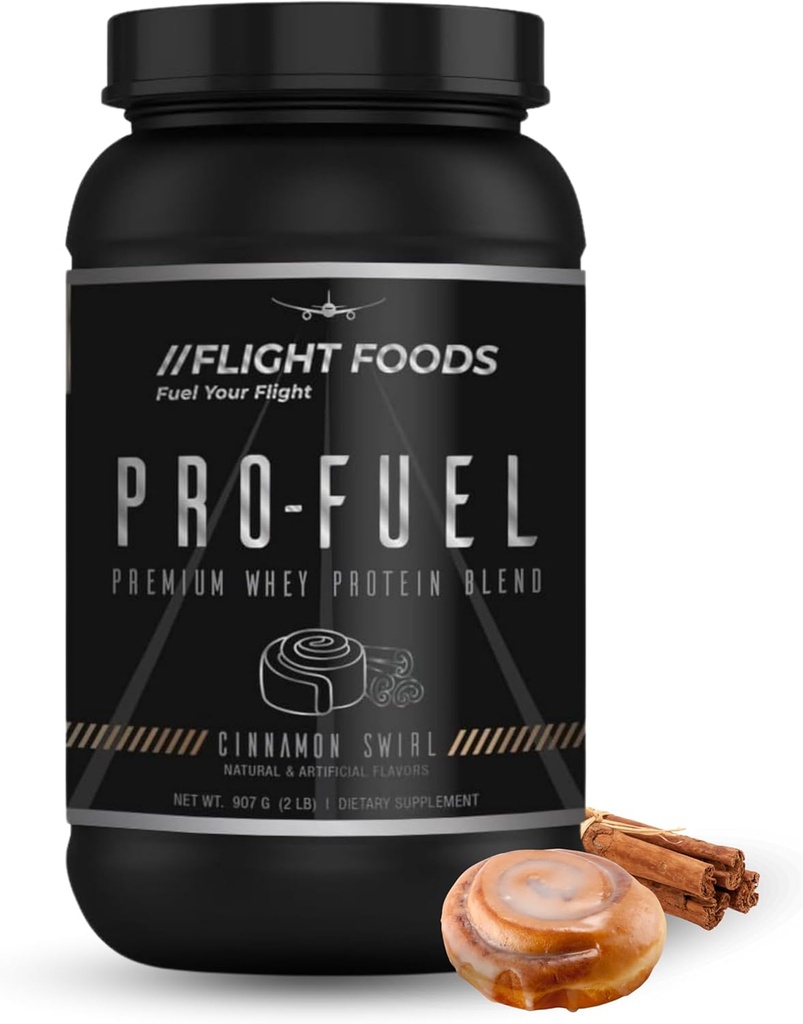 Pro-Fuel Premium Whey proteini (2 lb, Cinnamon Swirl)