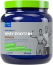 POWERLIFE υψηλής επίπτωσης χόρτο Fed πρωτεΐνη Whey με 3000 MG του HMB, χωρίς ζάχαρη Προστέθηκε, μη GMO, ορμονών και αντιβιοτικών δωρεάν, 15 σέρβις (Chocolate - Νέα Φόρμουλα)