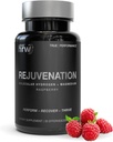 DRINK HRW Rejuvenation Molecular Hidrojen Water Tabletleri: 12 ppm H2 - Hidrojen & Magnezyum Supplement, Supports Energy Production, Recovery, Cognitive Health. Bilgili Spor Onaylı (Raspberry 30ct)