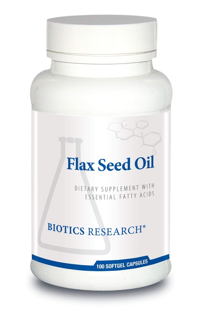 Biotics Research Flax Tohum Yağı Her Capsule, Pure Flax Tohum Yağı'nın 1000'ini içerir. Cold Pressed from Certified organically Grown Flax Tohum. Heart Health. 100 Softgels