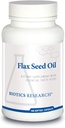 Biotics Research Flax Seed Oil Each Capsule Contains 1,000 of Pure Flax Seed Oil. Cold Pressed from Certified organically Grown Flax Seed. Heart Health. 100 Softgels