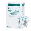 Globe (Box 144 Hydrocortisone% 1 En Güçlü Krem, (0.9g Single Packet) Redness için Anti-Itch Cream, Itching, Rash, Bug/Mosquito Bites, Eczema, Hemorrhoids & More