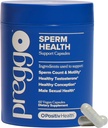 O Positiv Preggo Sperm Health Capsules for Men - OBGYN-Formated for Improv Sperm Count & Mottitude with Tongkat Ali, NAC, Alpha Lipoic Acid – Erkek Reproductive Health, 60 Count (küresel Sağlık)