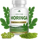 Organik Moringa Toz Capsules,Pure Moringa Oleifera Leaf Toz Capsules 1000 mg, Enerji için Taşın, Immunity & Ortak Sağlık,Vegan ve Non-GMO,120 Capsules