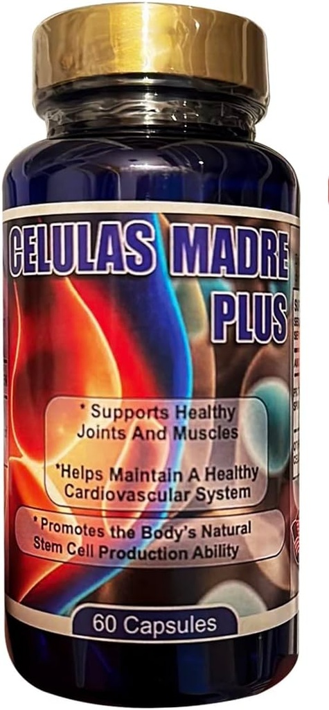 Madre Cell Plus para alivar Los Dolores articulares 60 capsulas para 1 mes de tratamiento con Alga AFA TodoΦυσικό