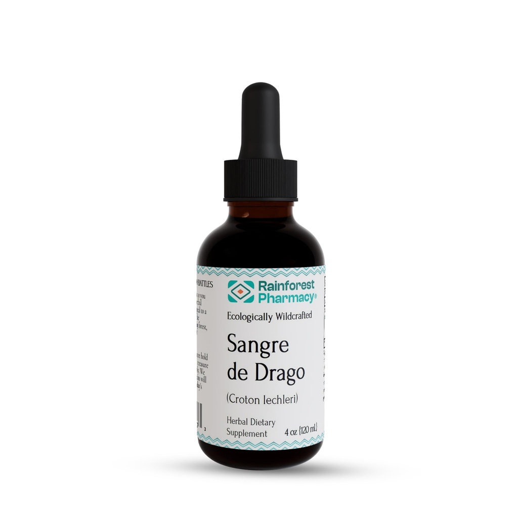 Sangre de Drago (or grado) Peruvian Dragon’s Blood Liquid (4oz) | 100% Pure Liquid Sap Ecologically Wildcrafted Croton Lechleri Dragon’s Blood for Digestive and Skin Health
