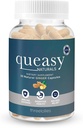 Three Lolies Queasy Naturals Ginger Κάψουλες - Μη-Νύχια Ναυτία Συμπλήρωμα ανακούφισης - Κίνηση Πρόληψη της Ασθένειας & Ναυτία ανακούφιση Κατά τη διάρκεια της χημειοθεραπείας - 1000mg Ginger Root - 30 Caps