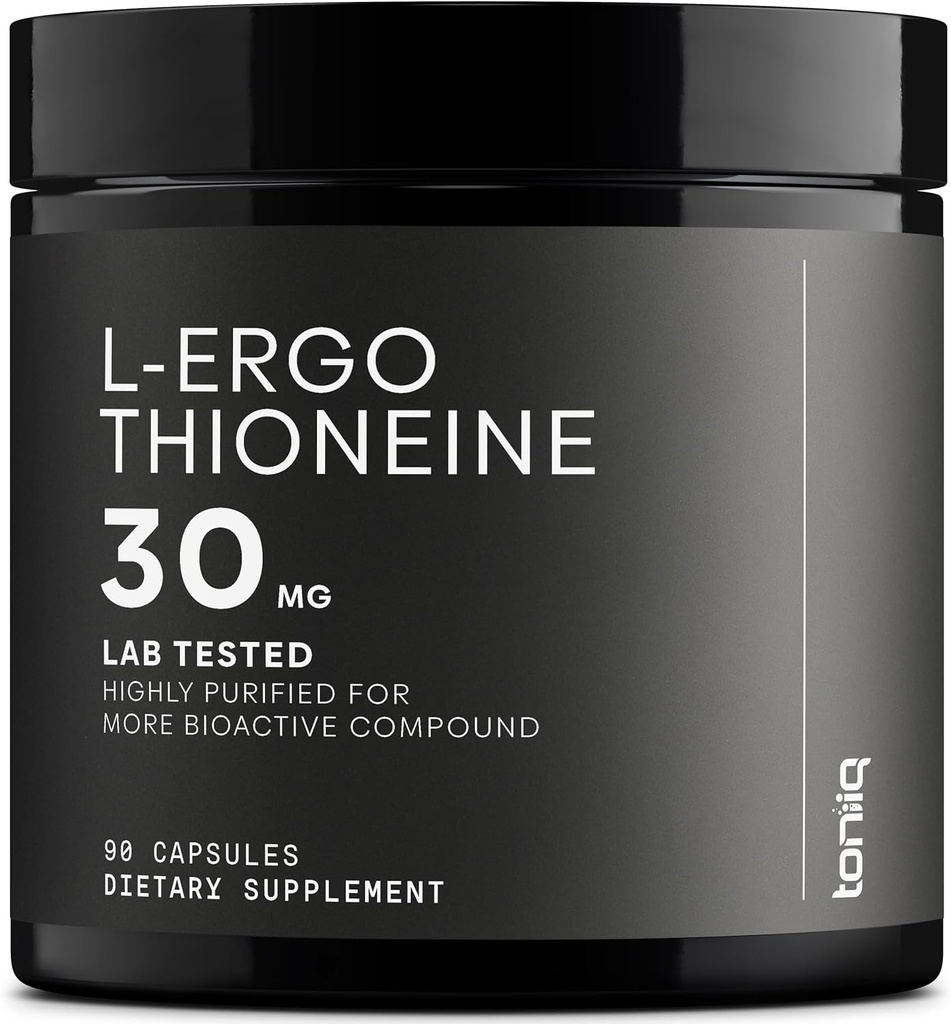 Ergothioneine ile Klinik olarak Studied MitoPrime® - Yüksek Potency 30 mg with 98 Length - Fermentation-Based L Ergothioneine Supplement - Longevity and Immune Support - Third-Party Tested, 90 Capsules