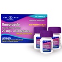 BackCare Omeprazole Gecikmiş Yayın Tabletleri 24 Saat Kalpburnu Yardım- Asit Reflux Tıpı Frequent Heartburn- Anti-Acid Relief Tabletleri 42 Kont)
