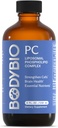 BodyBio PC - Beyin Sağlığı için Phosphatidylcholine, Ruhty, Bilişsel Fonksiyonl, Hücresel Onarım ve Sağlıklı Ağlama, Phospholipid Kompleksi