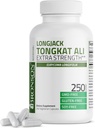 Bronson Longjack Tongkat Ali Ekstra Kuvvet, 250 Vegetarian Capsules