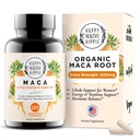 Βιολογικές κάψουλες ρίζας Maca 1200 mg – Libido Booster για γυναίκες γρήγορης δράσης & ισχυρής 