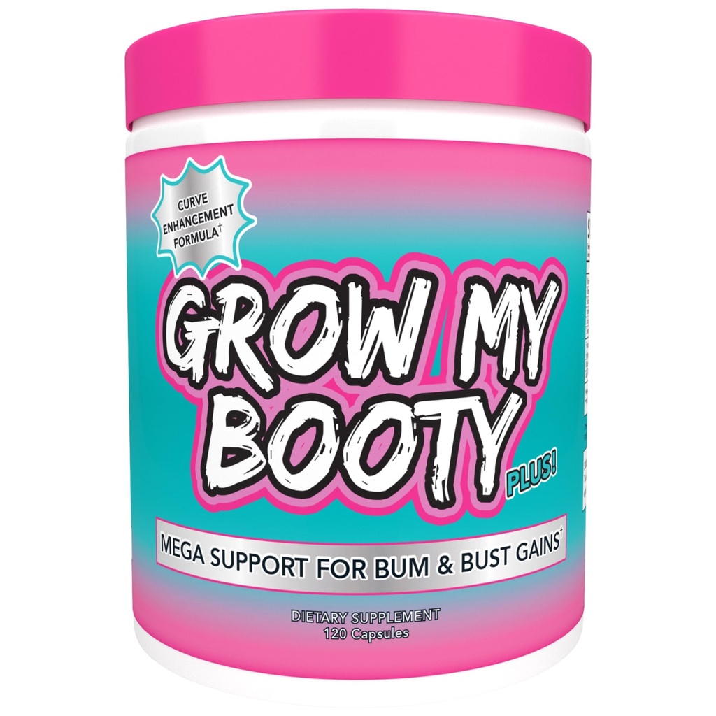 SPAZMATIC, My Booty Plus Butt Advancedment Booty Pills - Mega Booty ve Bust Hızlı Büyüme Formula Glute Branson