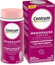 Centrum Complete Multivitamin Supplement + Hot Flash Support Menopause Support Tabletleri, Klinik olarak Studied cVida, 30 Count