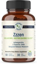 Zzzen, Relaxing Refreshing Sleep, Relieves Stress and Improves Mood, L-Theanine, Ashwagandha, GABA, Melatonin with Botanical Blend, NonGMO, Sleep Aid & Supplement for Adults, 60 Caps