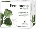 Aanta Medicare FEMIMENS Herbal Remedy for the Elimination of PMS Belirtileri, Diyet Tamam - 120 Capsules