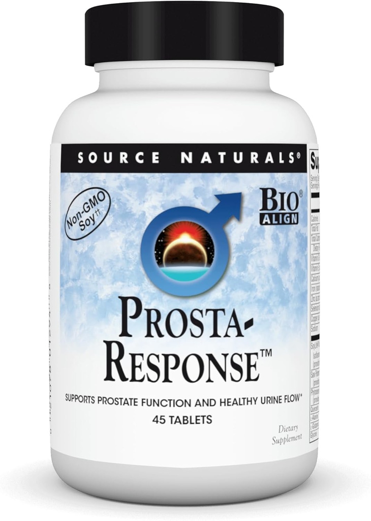 Source Naturals Prosta-Response - Prostate Function ve Sağlıklı Urine Flow* - 45 Tabletler