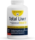 See Yourself Well Total Liver Health Supplement with Milk Thistle, Dandelion Root, Yarrow, Burdock Root, and Artichoke – 240 Vegan Capsules for Liver Function Support