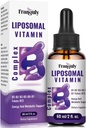 Liposomal Vitamin B Kompleksi Sıvı Sınırlama B Kompleks Vitaminleri Kadınlar için Tamamlandım Abhidrasyon Me12,B1, B2, B3, B5, B6,Folate, Biotin for Energy and Immune Support-2.0 ozune