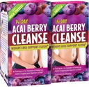 Uygulamalı Beslenme 14-Day Acai Berry Cleanse - 56 Tablet, 2 Paket - Kilo-Los Desteği Flush + Süt Butle - 56 Toplam Hizmetler