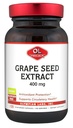 Olympian Labs Grape Tohumu 400 mg Vegan Capsules | Supports Heart & Immune Health, Antioksi - 100 Count