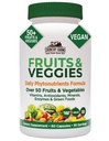 COUNTRY FARMS Super Fruits ve Veggies Capsules, Whole Food Supplement, Güçlü Antioksi, Supports Energy, Immune Health, Boosts Digestive Health, 30 Super Foods, 30 Hizmet