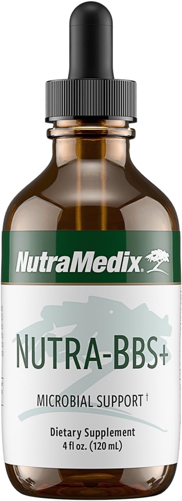 NutraMedix Nutra-BBS+ - Mikrobial, Antioksi ve Immune Support - Elecampane + Jalapa Root, Artemisia Annua ve Capirona Bark (4 oz)