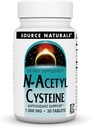 Source Naturals N-Acetyl Cysteine Antioksi Support 1000 mg Diyeter Supplement That Supports Respiratory Health* - 30 Tablets