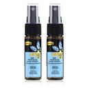 Comvita Bee Propolis Throat Spray - Natural Immune Support, Soothing Mint Flavor with New Zealand UMF 10+ Manuka Honey, Antioxy, Diyetary Supplement - 0.7 fl oz, Pack of 2