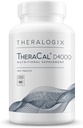 Theralogix TheraCal D4000 - Bone Health Support Supplement with Macau, Magnezyum, D3, Vitamin K2 & Boron* - 90-Day Supply - NSF sertifikalı - 360 Tabletler