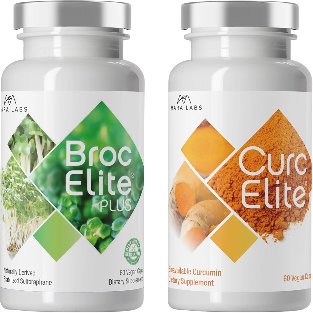 Mara Labs Plus, 60 Capsules ve CurcElite, 60 Capsules