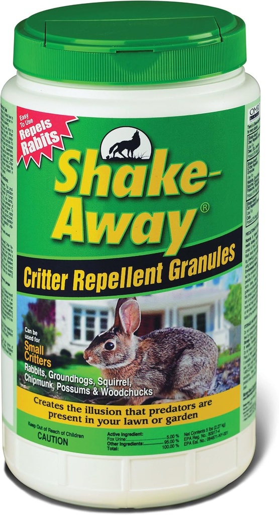 Shake Away 50062 Fox Urine Granules, 5-Pound
