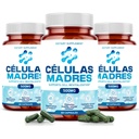Συμπληρώματα βλαστικών κυττάρων 500mg (180 Cap) Φυσική υποστήριξη κατά της γήρανσης & μακροζωίας με Spirulina & Chlorella, ενίσχυση της κυτταρικής ανανέωσης, αποκατάσταση της νεανικής ενέργειας, μείωση της κοινής πληγής – Celulas Madre